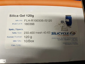 silicycle  Siliasep Flash cartridges silica gel 120g 40-63 um FLH-R10030B-IS120 - Picture 1 of 1