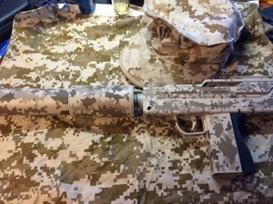Digital Camo Vinyl Kit HUGE 24"x 26" VIDEO Camouflage Stencil Duracoat Cerakote - Picture 1 of 10
