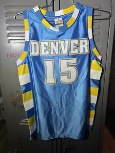 NBA Denver Nuggets Carmelo Anthony 15 Blue Mens Jersey Youth Large 16-18 - Picture 1 of 10