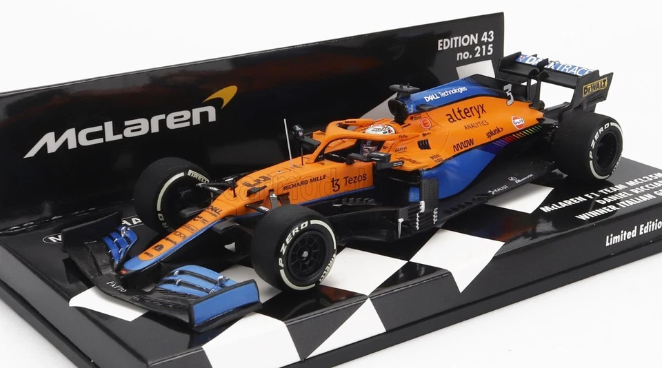 1/43 MINICHAMPS - McLAREN - F1  MCL35L TEAM MCLAREN N 3 WINNER ITALY GP 53721580 - Immagine 1 di 1