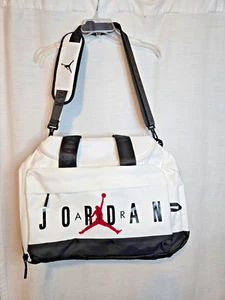 Jordan Velocity Duffle Bag White Size Small SM0920-001 - Picture 1 of 7