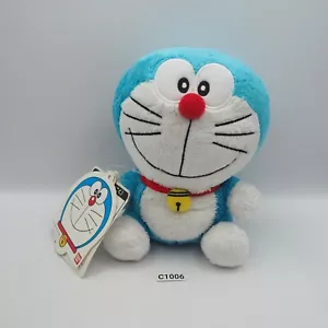 Doraemon C1006 Bandai 2009 Plush Sekiguchi 6" Stuffed TAG Toy Doll Japan - Picture 1 of 8