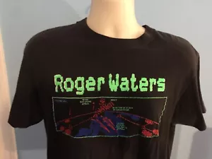 Vintage Roger Waters 1980s Radio K.A.O.S. Tour T-Shirt Large L - Picture 1 of 7