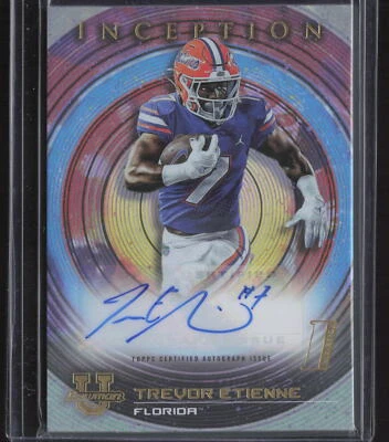 2022Bowman University Inception Trevor Etienne Autograph #BIA-TE - Image 1 of 2
