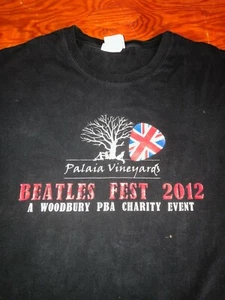 AWESOME Beatles "BEATLES FEST 2012" Palaia Vineyards Size XL  Preowned  - Picture 1 of 4