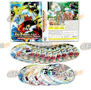 INUYASHA+HANYO NO YASHAHIME VOL.1-241 END + 4 MOVIE +SP DVD ANIME ENGLISH  DUBBED