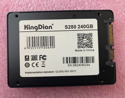 KingDian S280 240GB 2.5" SATA Internal Solid State Drive - Image 1 of 2