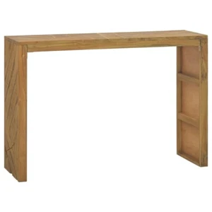 NNEVL Console Table 110x35x75 cm Solid Teak Wood - Picture 1 of 8