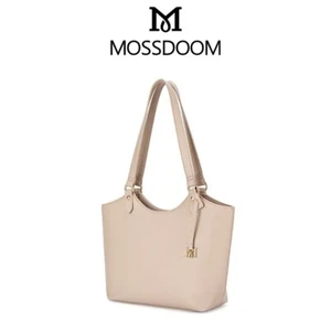 Bolso Cubo de Hombro Bolso de Mano Ligero MOSSDOOM Cuero Cartera Dorado Dije Bolso Mujeres - Imagen 1 de 13
