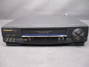 Panasonic Omnivision Blue Line VCR VHS Player 4 Head Hi-Fi PV-9451 Tested Works - Picture 1 of 6