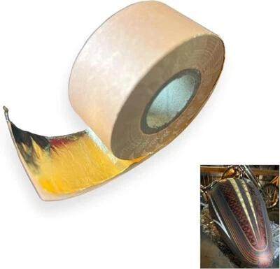 LiME LiNE Spinable Godl Hoja 1 pulgada x 160 ft Rollo Foto 1 de 3