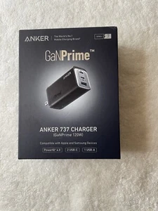Anker 737 USB C Charger GaNPrime 120W PPS 3-Port Fast Charging for Mac/Samsung - Picture 1 of 9