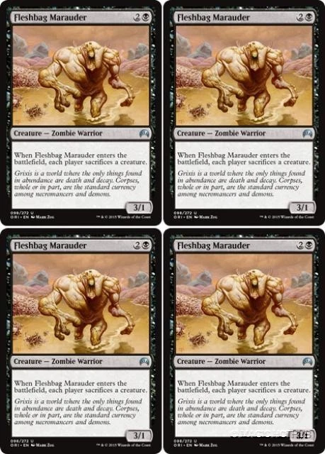 MTG - 4x FLESHBAG MARAUDER - Magic Origins (U) - Image 1 of 1