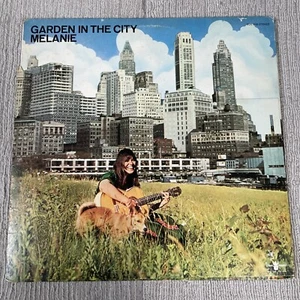 MELANIE Garden In The City (Die Cut Sleeve) BUDDHA LP USA BDS5095 - Picture 1 of 11