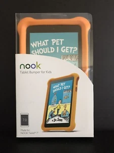 Nook Scuba Orange Micro Foam Kid's Bumper Case 7" Nook Tablet NEW PACKAGE - Picture 1 of 2