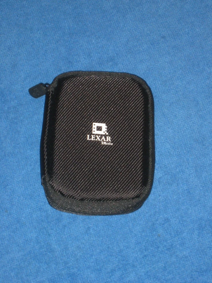 Lexar Padded Memory Card Media Storage Carry Case, Black, New! - Image 1 of 4