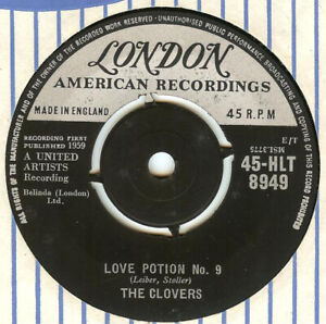 The Clovers - Love Potion No.9 (7")