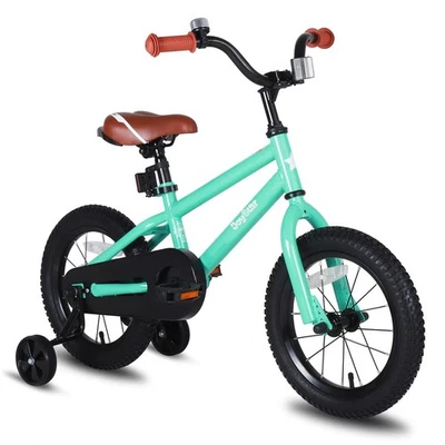 14 Inch Kids Bike for Boys Girls 3 4 5 Years Old Ages Toddler Bicycle with Tr... - Image 1 of 4