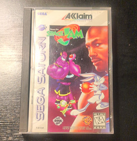 Space Jam Sega Saturn 1996 Manual Included Basketball Sports KA Acclaim
