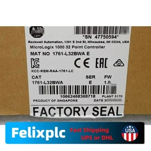 Allen-Bradley 1761-L32BWA MicroLogix1000 32 Point Controller US Free Tax - Picture 1 of 4