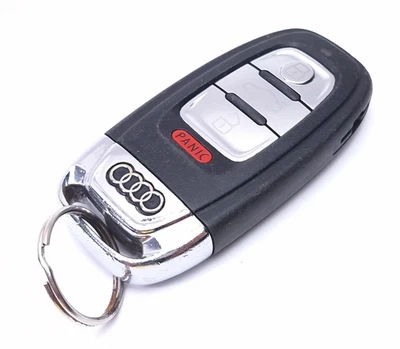 Audi S5 8T B8 4 Button Smart Key Keyless Remote Alarm 2010-2016 - Image 1 of 4