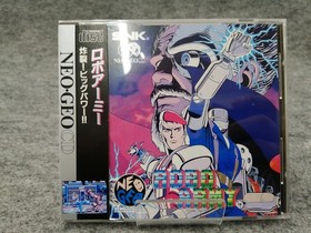 SNK Robo Army Neo Geo CD software