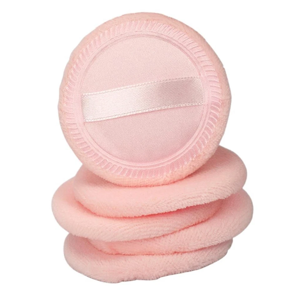 5x Puff de Maquillaje Algodón Esponja Redonda Puff Foto 1 de 1