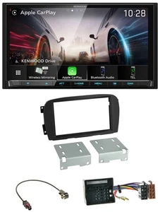 Kenwood MP3 2DIN USB DAB Bluetooth Autoradio für Mercedes SL-Klasse 00-06 R230 - Bild 1 von 10