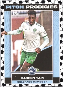 2023 Topps MLS - Darren Yapi #151 Soccer Tile RC - Colorado Rapids - Picture 1 of 2