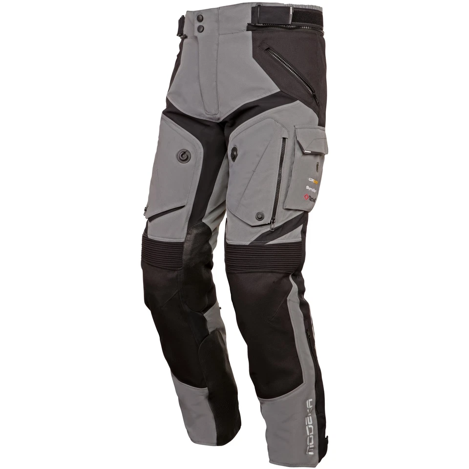 Modeka Motorradhose Panamericana II grau / schwarz  3in1 Tourenhose Wasserdicht  - Bild 1 von 2