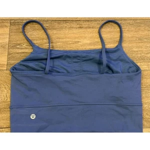Canotta Lululemon Align blu taglia 8 cropped allenamento atletico - Foto 1 di 4