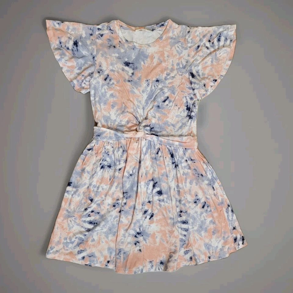 Jessica Simpson Girls Size L Tie Dye Cap Sleeve Short Dress - Image 1 of 4