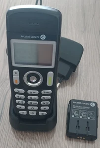 Alcatel Mobile 300 DECT Noir-argent plus base de charge - Zdjęcie 1 z 3