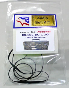 Belt KIT for National RX-C60, RX-C100 1980's Boombox - Picture 1 of 4