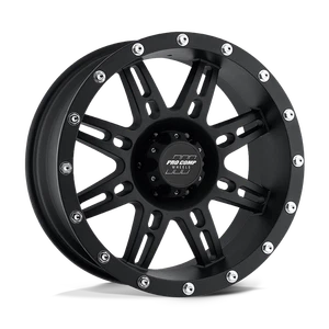 17x9 Pro Comp 7031 Stryler Flat Black Wheel 8x6.5 (-6mm) - Picture 1 of 5