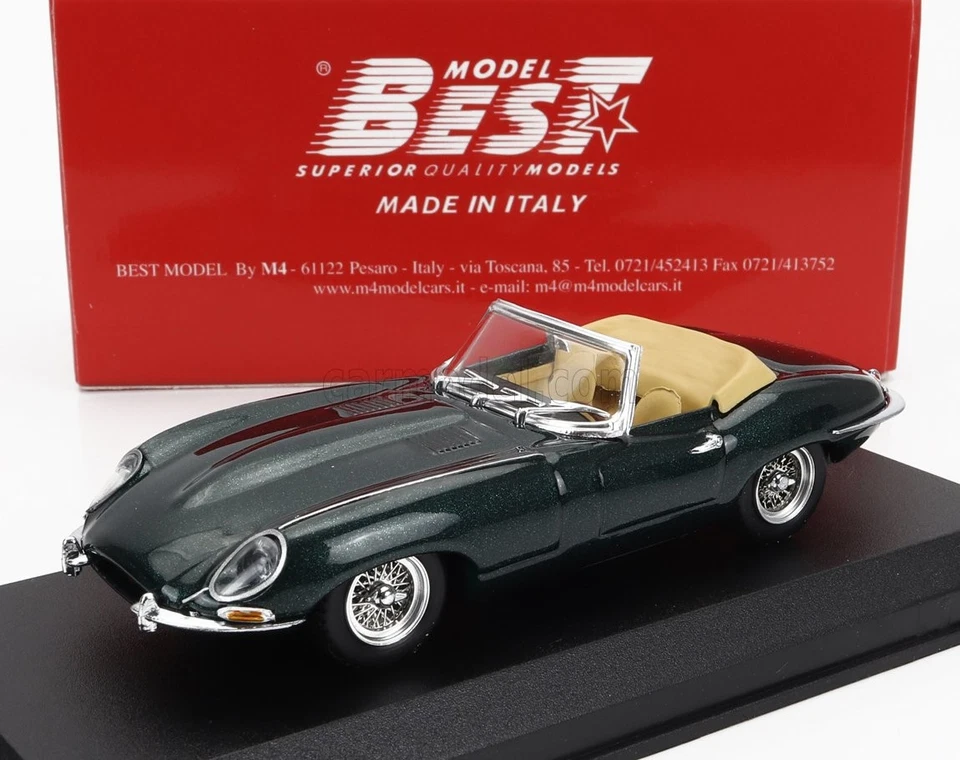 1/43 BEST-MODEL - JAGUAR - E-TYPE SPIDER 1962 9852 - Immagine 1 di 1