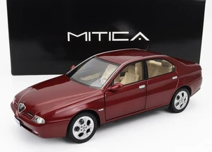 ALFA ROMEO  166 3.0 V6 de 1998 ROSSO PROTEO au 1/18 de MITICA 200032-D - Picture 1 of 2