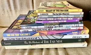 Lot of 12 The Far Side Collection Books by Gary Larson Comic Humor - Picture 1 of 5