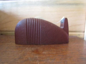 MCM Vintage SCOTCH Cellophane Clear CAST IRON Desk TAPE DISPENSER - 1940's - Picture 1 of 6