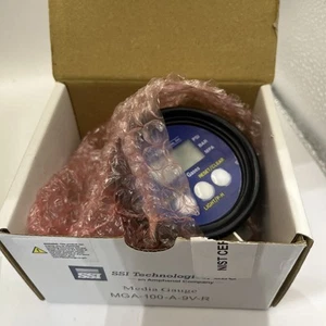 SSI Technologies Inc. MediaGauge Digital Pressure Gauge MGA-100-A-9V-R NIST Cert - Picture 1 of 3