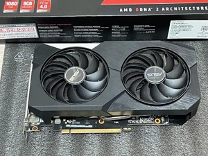 Asus Amd Radeon Rx 6600 Graphics Card 8gb Gddr6 Gaming Desktop Pc Pcie 4.0 - Picture 1 of 8