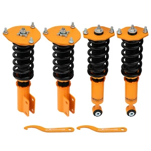 MaXpeedingrods Adjustable COILOVERS Shocks Strut For MITSUBISHI 3000GT FWD 91-99 - Picture 1 of 12