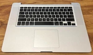 MacBook Pro 15" A1286 2011 funda superior reposamanos con teclado y panel táctil 069-6153-B - Imagen 1 de 4