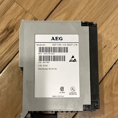 Módulo de entrada AEG Modicon DEP 218 / AS-BDEP-218 042 276 454 - Imagem 1 de 4