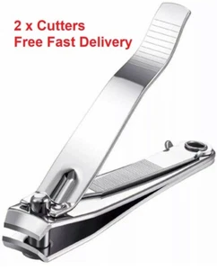 2 x große Zehennagelknipser Schneider Trimmer Zange Fingerscharf Schwerlast - Bild 1 von 3