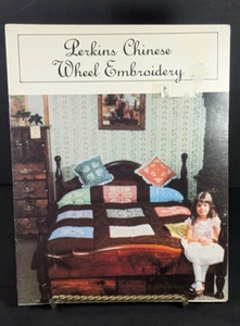 Sharon Perkins Chinese Wheel Gingham Embroidery Ten Pattern Booklet  - 1982 - Picture 1 of 5