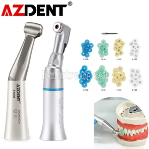 AZDENT Dental Lenta Baja Velocidad Pieza de Mano Contra Ángulo/Discos de Pulido Surtidos - Imagen 1 de 39