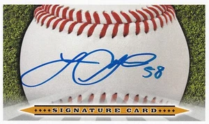 LUCAS GILBREATH SIGNED AUTO'D 3X5 IC SIGNATURE CARD INDEX COLORADO ROCKIES - Picture 1 of 3