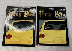 Set of 2 Auto Art “ Bimp” Die Cutz Window Decals - Picture 1 of 3