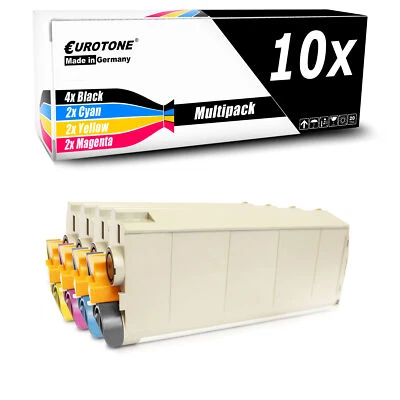 10x Eurotone Patrone f�r OKI C-7350-TN C-7300-DXN C-7300-DN C-7550-N C-7500-N - Bild 1 von 4